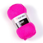 Пряжа Baby 50 г, 150м, 100% акрил (цена за 1 шт)