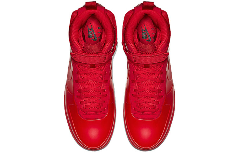 Кроссовки Nike Air Force 1 Foamposite Goes Full Red