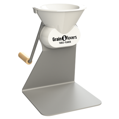 Ручная зернодавилка Mockmill Table-Flaker Grainlovers вальцовая мельница для зерна, овсяных хлопьев, мюсли