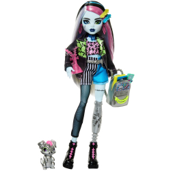 Monster High - Фрэнки Штейн базовая кукла + питомец HXH73