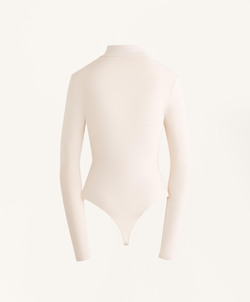 Oysho Термободи Base Layer на молнии, светлый серо-коричневый