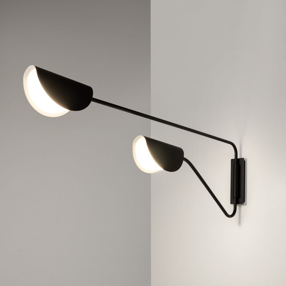 Настенный светильник (бра) Maytoni MOD126WL-02B