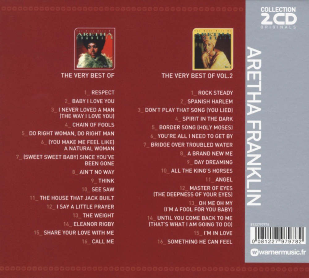 Aretha Franklin / The Very Best Of, Vol. 1 & 2 (2CD)
