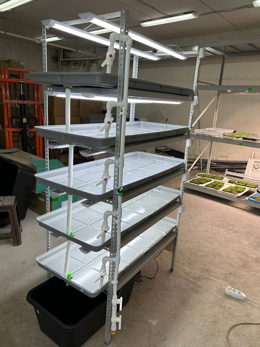 Гидропонная установка