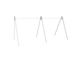 Монтаж уличных качелей Sv Sport Maxi х 2