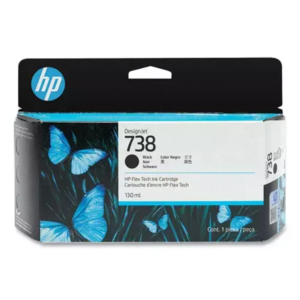 Картридж HP DesignJet 738 Black (498N4A)