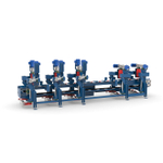 Кантователь бревен проходного типа