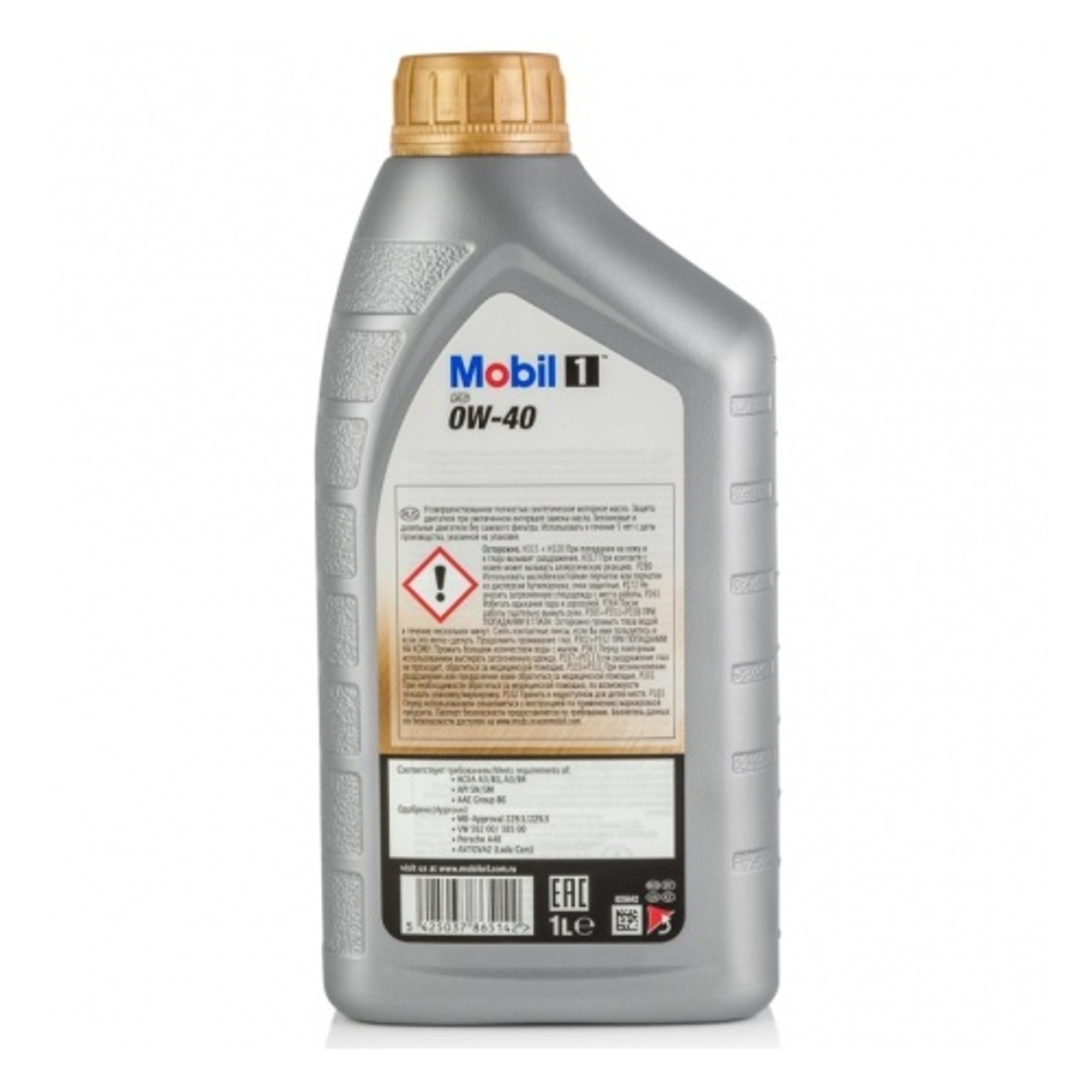 Моторное масло Mobil 1 New Life 0W-40, 1л. 153691