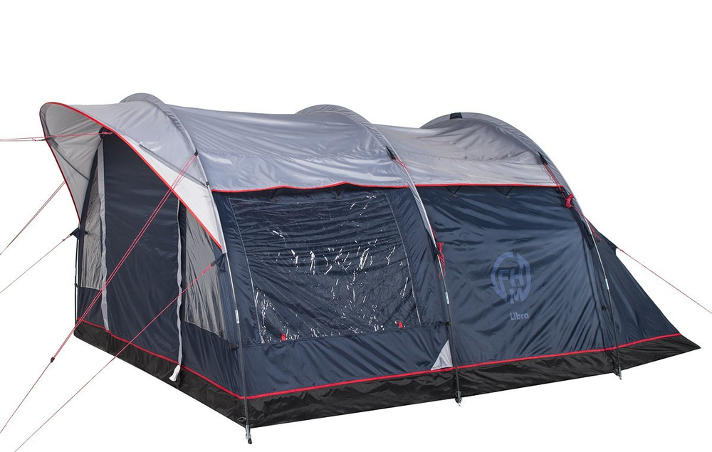 Большая двухкомнатная палатка FHM Group Libra 4 с высоким тамбуром