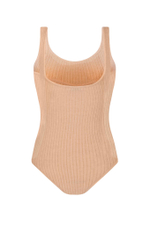 Хлопковое боди Patrizia Pepe - бежевый(8K0193 K167)