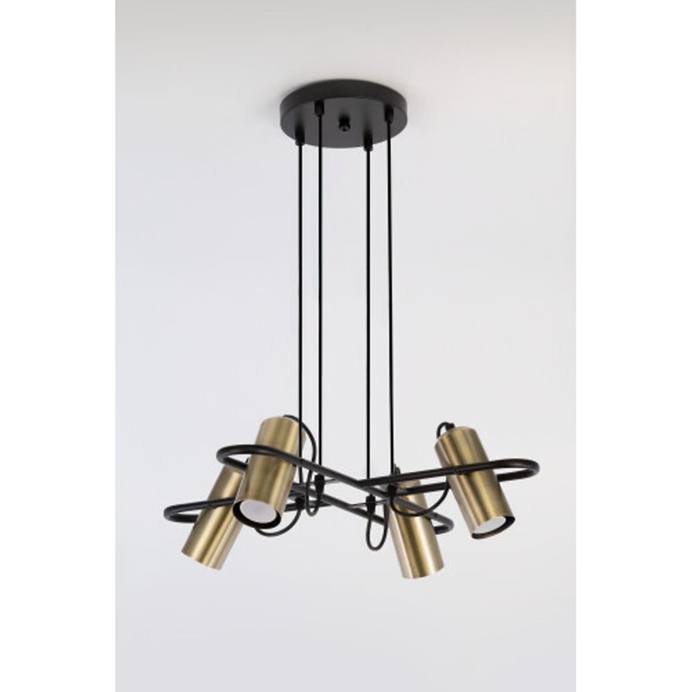 Светильник подвесной (подвес) Rivoli Elfriede 3101-304 4 * GU10 25 Вт модерн потолочный