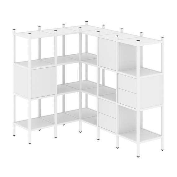 Лофт Угловой внутренний стеллаж VR.L-30  1278*1694*1458