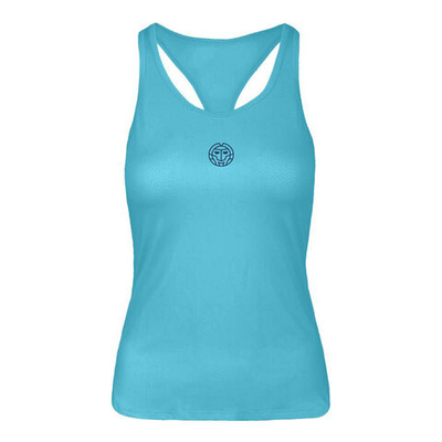 Женская теннисная майка BIDI BADU Mea Tech Tank Top Women - Light Blue