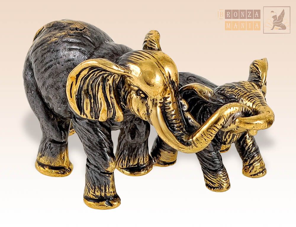 фигурка Слониха со слоненком