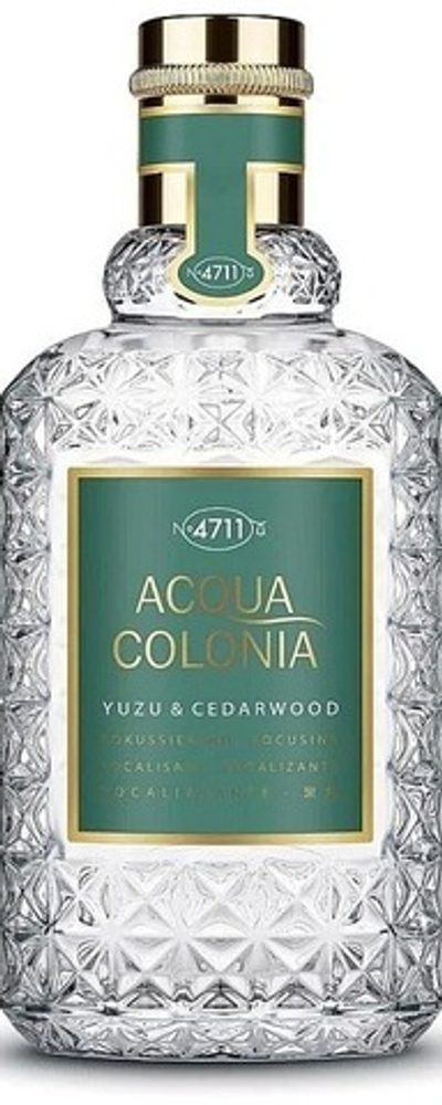 4711 Acqua Colonia Yuzu & Cedarwood Eau de Cologne 100 ml