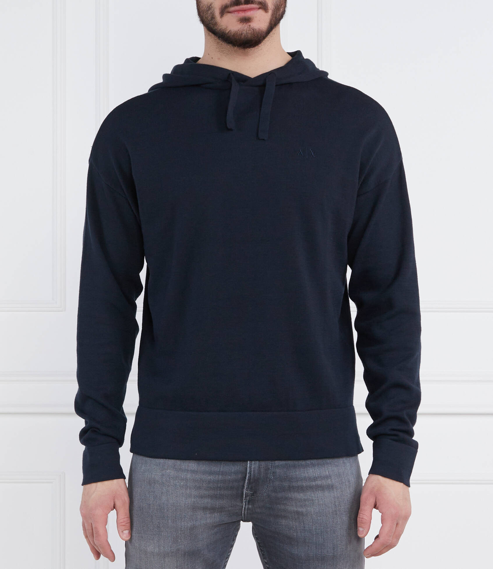 Худи Armani Exchange - темно-синий(3RZM1H ZM1MZ)