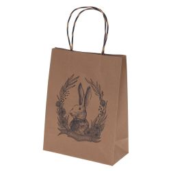 GAEM Пакет подарочный (бумага, плотность 210г/м2, блок 12шт), L18 W8 H23 см, 3в.