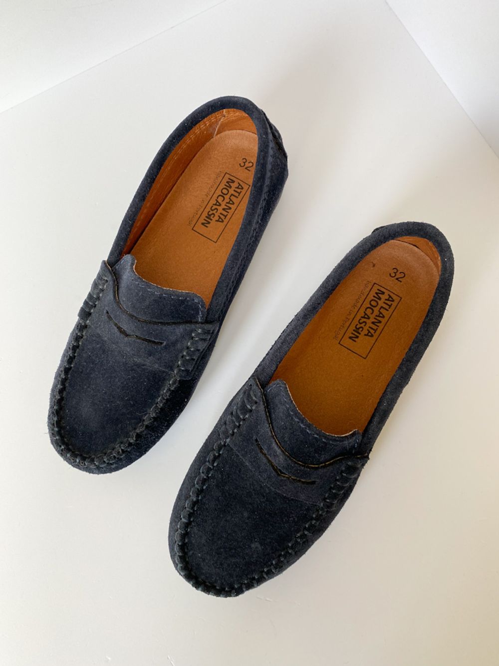 Новые замшевые макасины Atlanta Mocassin, 32