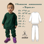 Свитшот штанишка "Көркем"
