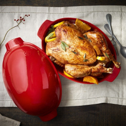 Жаровня Emile Henry Burgundy, 41.5 х 27.5 см