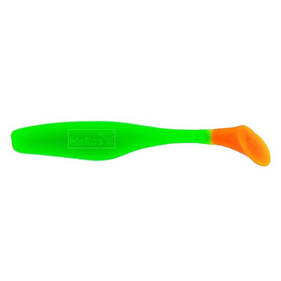 Виброхвост несъедоб. Vigor 3,75&#39;/9.5 см Lime &amp; Orange 20шт. (HS-6-020-N-20) Helios