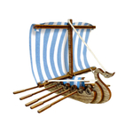 Деревянный конструктор Корабль Викингов - Драккар (KUDRIAVSKIY)