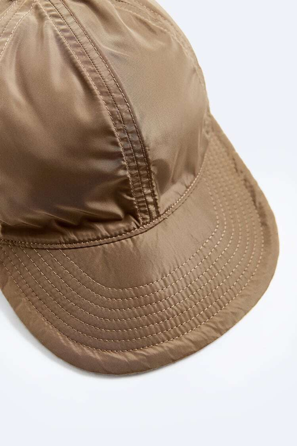 ZARA ДВУСТОРОННЯЯ КЕПКА, ТЕМНО-ОЛИВКОВЫЙ