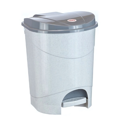 Контейнер для мусора педальный 19л с внутренним ведром М2892