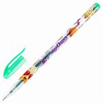 Ручки гелевые ЮНЛАНДИЯ, НАБОР 6 ЦВЕТОВ, БЛЕСТКИ, корпус с печатью, узел 0,7 мм, линия письма 0,5 мм, 142802