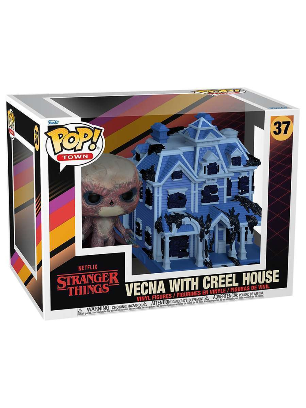 Фигурка Funko POP! Town Stranger Things S4 Vecna w/Creel House (37) 72133