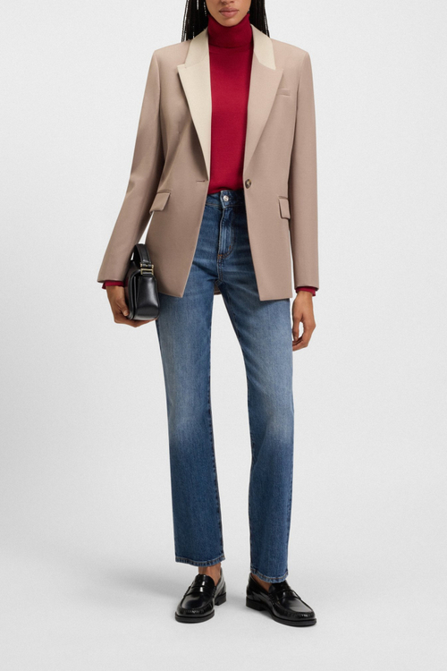 BOSS Джинсы прямого силуэта