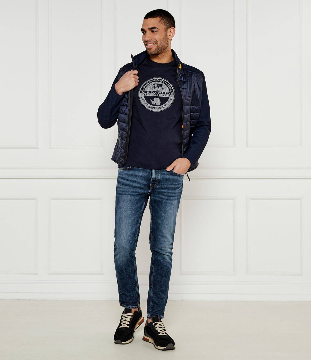 Футболка S-BOLLO Napapijri - темно-синий(NP0A4I3C)