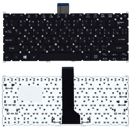 Клавиатура (NSK-R7CSQ) для ноутбука Acer Aspire V5-122, V5-331, E3-111, V3-371