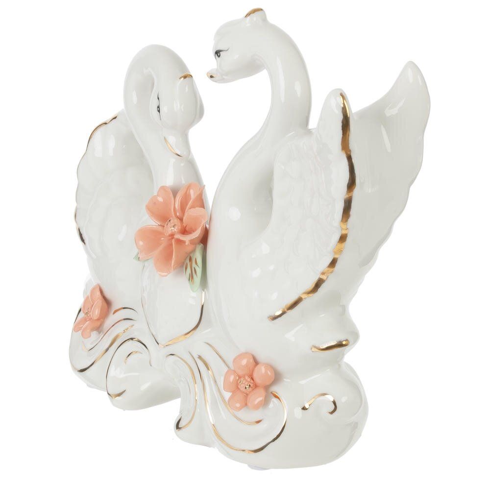 GAEM Фигурка декоративная "Лебеди", L15 W5 H14,5 см