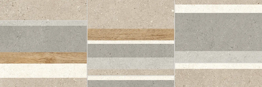 Настенная плитка Alma Ceramica TWU3090AGL14R Angola 30x90 микс матовая под камень / под дерево /