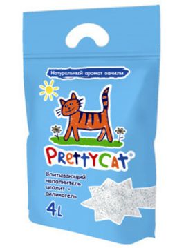 Pretty Cat глиняный впитывающий наполнитель с део-кристаллами "Aroma Fruit"