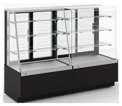 Витрина кондитерская CANARY 900 гнутое стекло