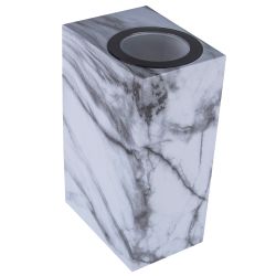 UUL-P42A 2х6W-GU10 IP65 MARBLE Светильник уличный. под две лампы GU10. Архитектурный накладной. Цвет корпуса мрамор. TM Uniel