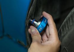 KING TONY 2747DR Трещотка вороток 1/4", 72 зубца, дисковый механизм