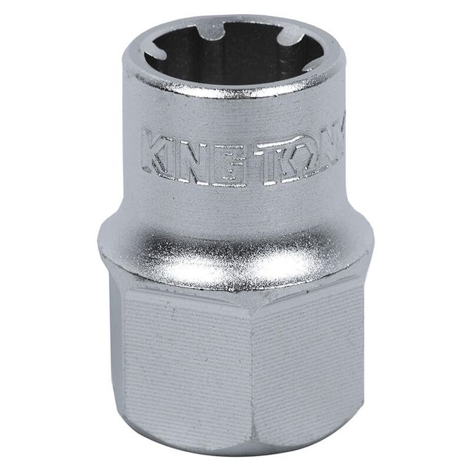 KING TONY (9AW4911) Головка специальная торцевая 1/2", RIBE M10S, для натяжного ролика Toyota