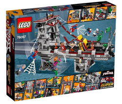 LEGO Super Heroes: Человек-паук последний бой воинов паутины 76057 — Spider-Man: Web Warriors Ultimate Bridge Battle — Лего Супергерои Marvel Марвел DC Comics комиксы