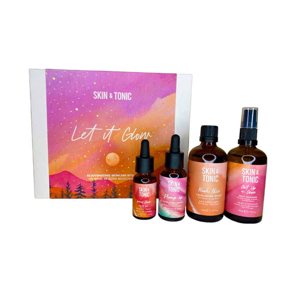 Набор LET IT GLOW Сияй 4шт (Skin and Tonic) Набор LET IT GLOW Сияй 4шт (Skin and Tonic)