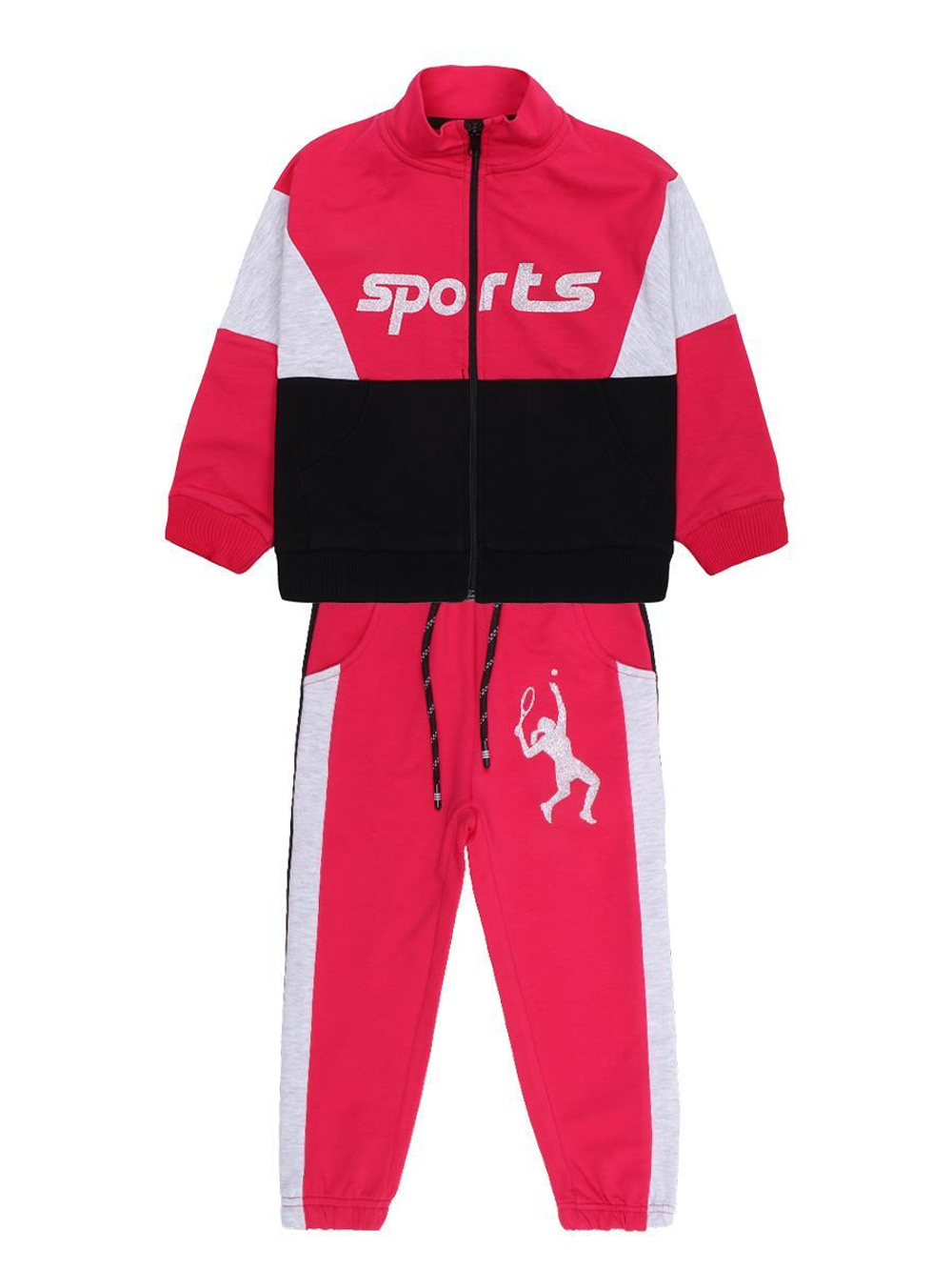 Костюм д/дев,малиновый,р.110,Bonito,OP1047