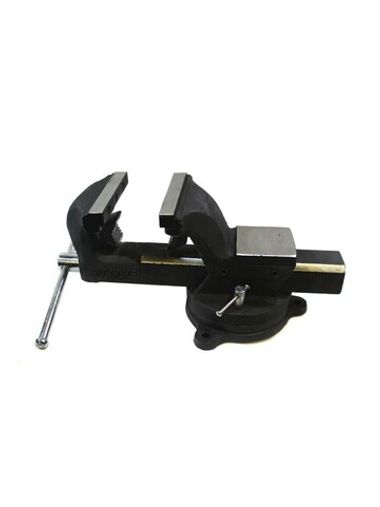 Тиски стальные поворотные с наковальней и съемными губками+захват для труб+захват для труб 5''-125мм RockForce##Rock FORCE RF-6540605