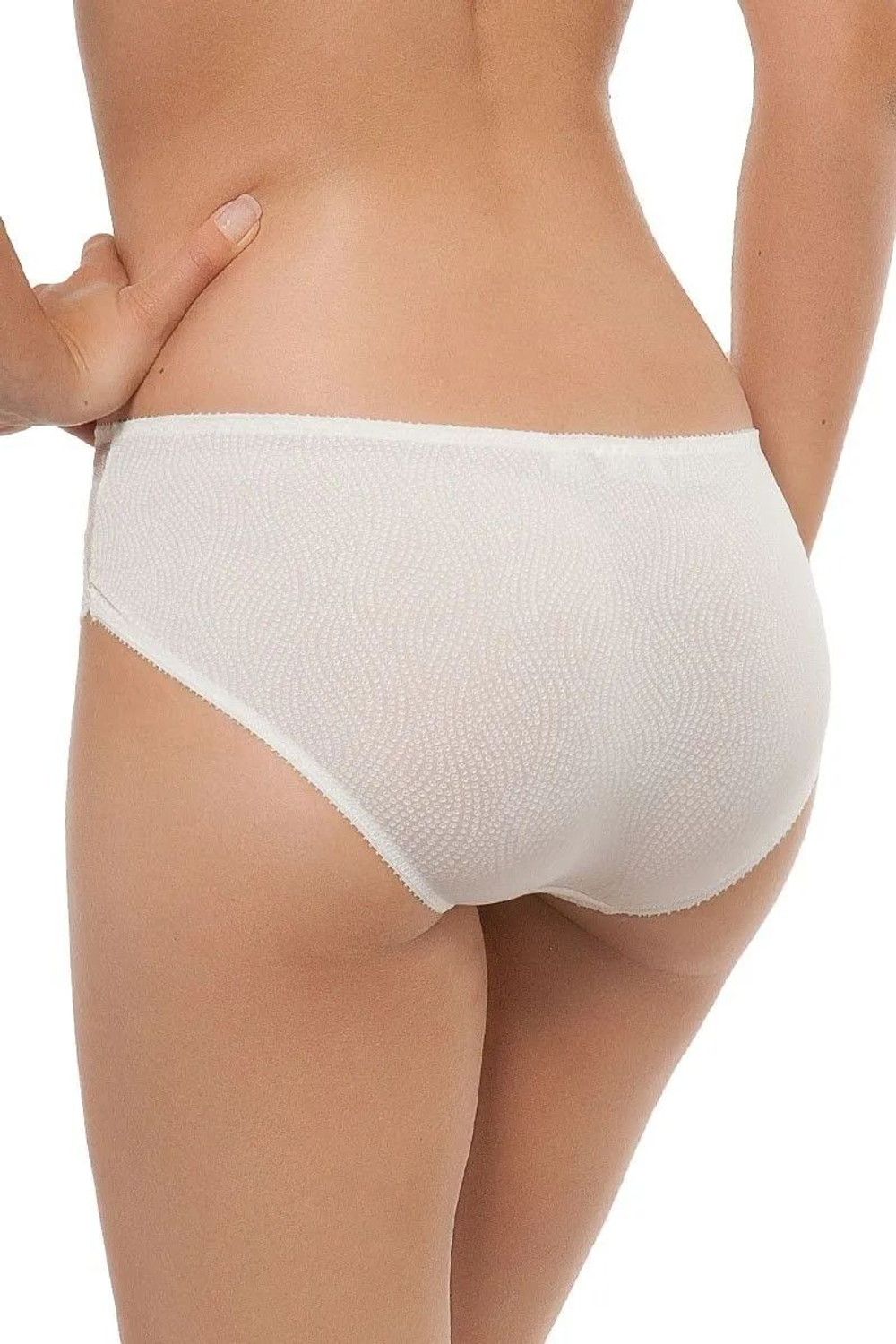 Трусы-шорты Erin с вышивкой (Размер: 42) (Цвет: кофейный)