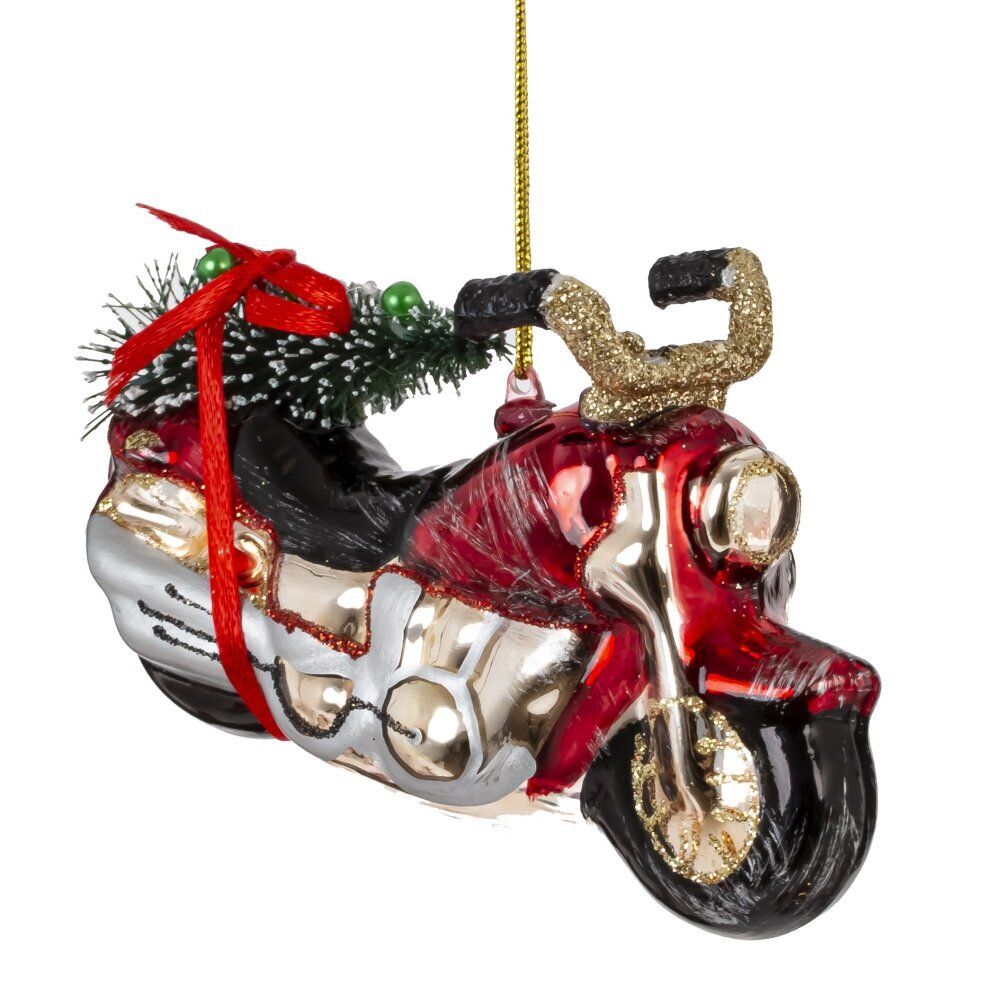 GAEM Украшение новогоднее "Мотоцикл", L12 W3 H7 см