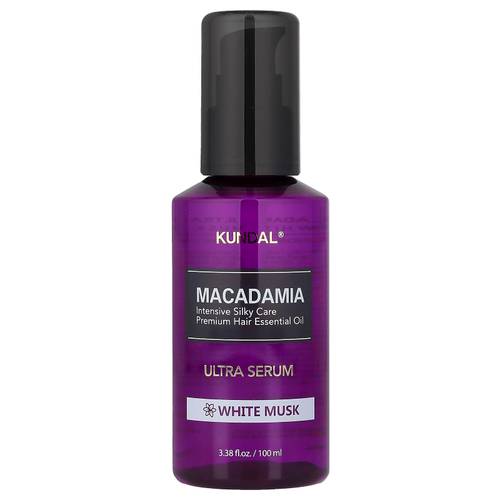 Kundal, Macadamia, ультрасыворотка, белый мускус, 100 мл (3,38 жидк. унц.)