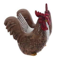 GAEM Фигурка декоративная "Курица с петухами", L22 W15 H15 см