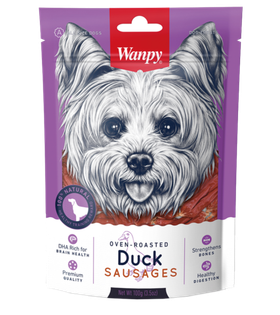 Wanpy Dog Лакомство для собак Утиные сосиски, 100гр.