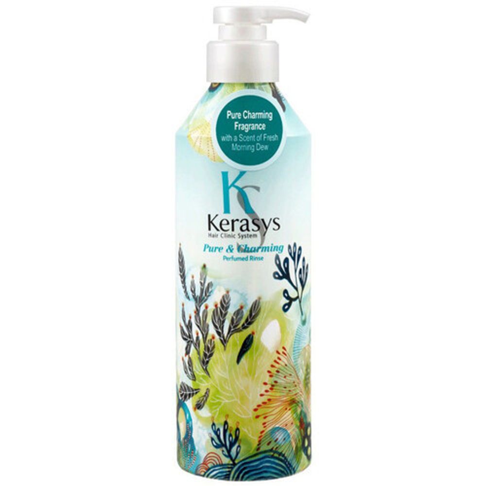 KeraSys Кондиционер для волос парфюмированный «шарм» - Pure&amp;charming parfumed rinse, 400мл